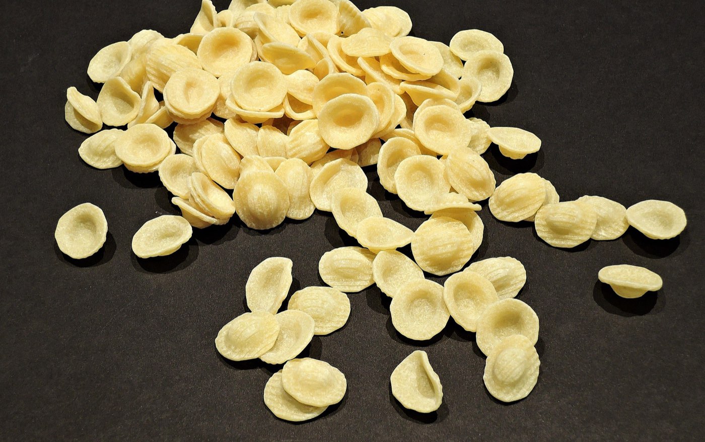 A Puglian table of burrata, orecchiette and bread